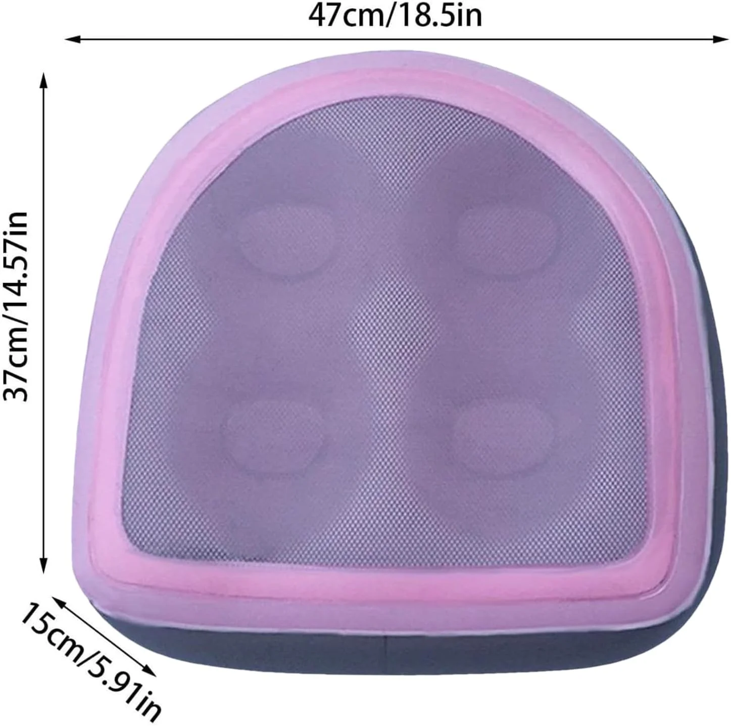 بالشتک بادی صندلی - بالشتک قابل حمل با ته ضد لغزش | بالشتک توری هوا برای کمپینگ، هواپیما، میز کار، خانه، رانندگی، استفاده روزانه در ماشین بالشتک بادی صندلی - بالشتک قابل حمل با ته ضد لغزش | بالشتک توری هوا برای کمپینگ، هواپیما، میز کار، خانه، رانندگی، استفاده روزانه در ماشین
