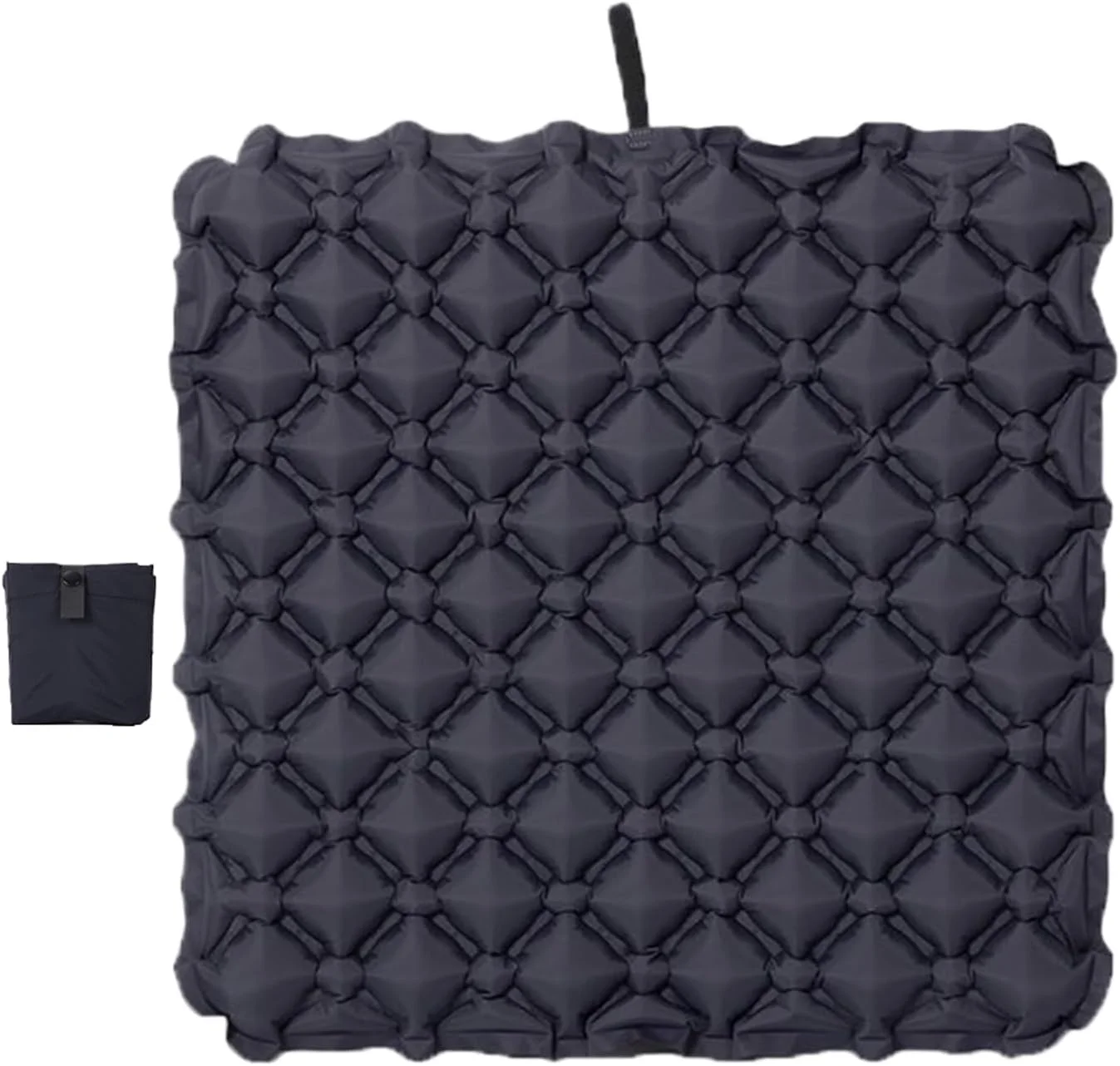 بالشتک بادی | نشیمنگاه بادی استادیومی، پشتیبانی قابل حمل برای تسکین درد ناشی از نشستن طولانی مدت در محل کار، رانندگی، مسافرت و کمپینگ