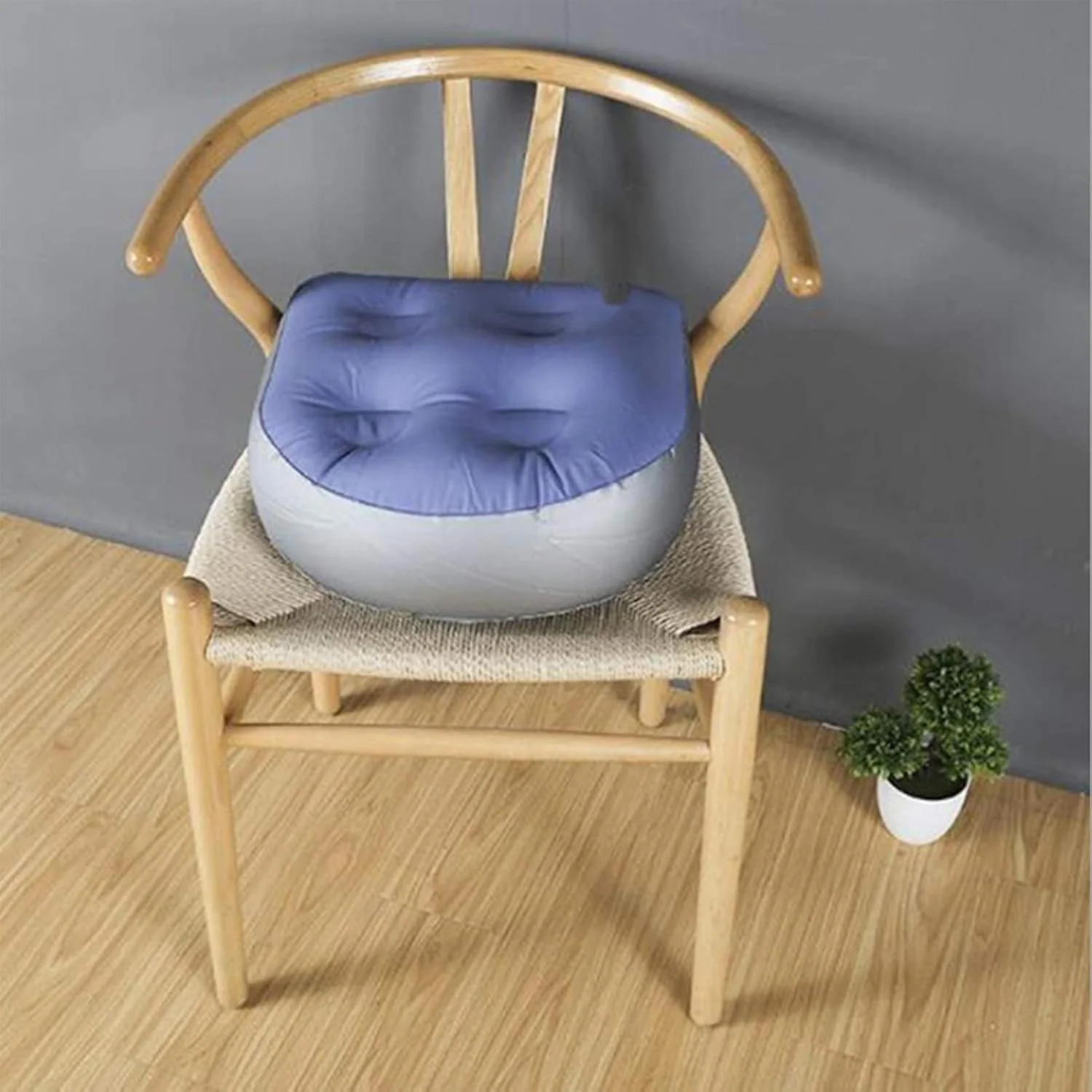 صندلی کمکی بادی با پشتی و فنجان های مکش، پد اسپا برای بزرگسالان و کودکان، طراحی ارگونومیک، چهار فصل، ضد لغزش و پایدار