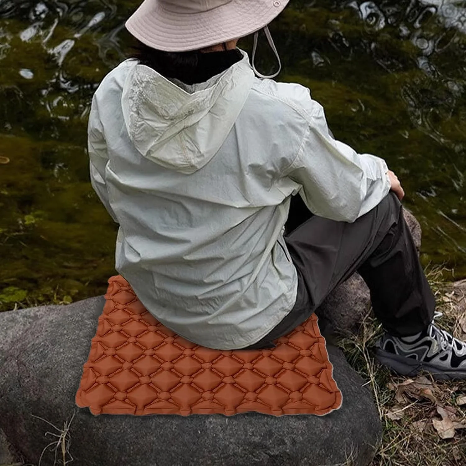 بالشتک بادی مسافرتی، بالشتک های بادی برای نشستن - پد قابل حمل برای راحتی رانندگی، کمپینگ، خوابگاه، استادیوم، میز، راننده، کامیون بالشتک بادی مسافرتی، بالشتک های بادی برای نشستن - پد قابل حمل برای راحتی رانندگی، کمپینگ، خوابگاه، استادیوم، میز، راننده، کامیون