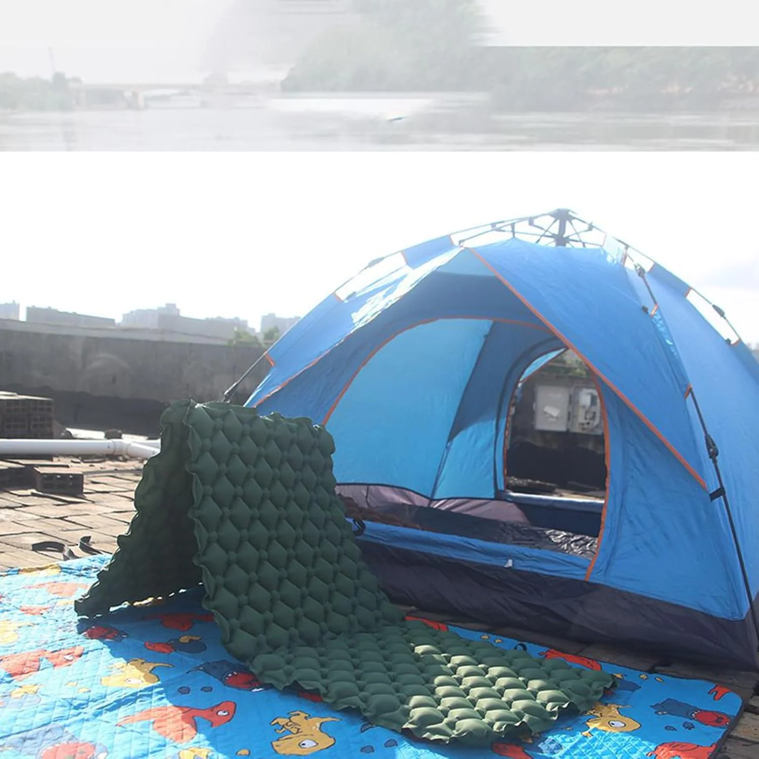 بالشتک صندلی بادی مسافرتی - بالشتک بادی صندلی | پد قابل حمل برای استادیوم، رانندگی، کامیون، مسافرت، راننده، خوابگاه، محل کار، میز بالشتک صندلی بادی مسافرتی - بالشتک بادی صندلی | پد قابل حمل برای استادیوم، رانندگی، کامیون، مسافرت، راننده، خوابگاه، محل کار، میز