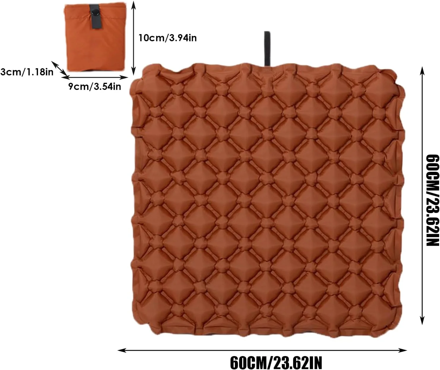 بالشتک بادی مسافرتی - نشیمنگاه بادی، پد قابل حمل برای راحتی در رانندگی، کمپینگ، خوابگاه، میز، راننده و کامیون بالشتک بادی مسافرتی - نشیمنگاه بادی، پد قابل حمل برای راحتی در رانندگی، کمپینگ، خوابگاه، میز، راننده و کامیون