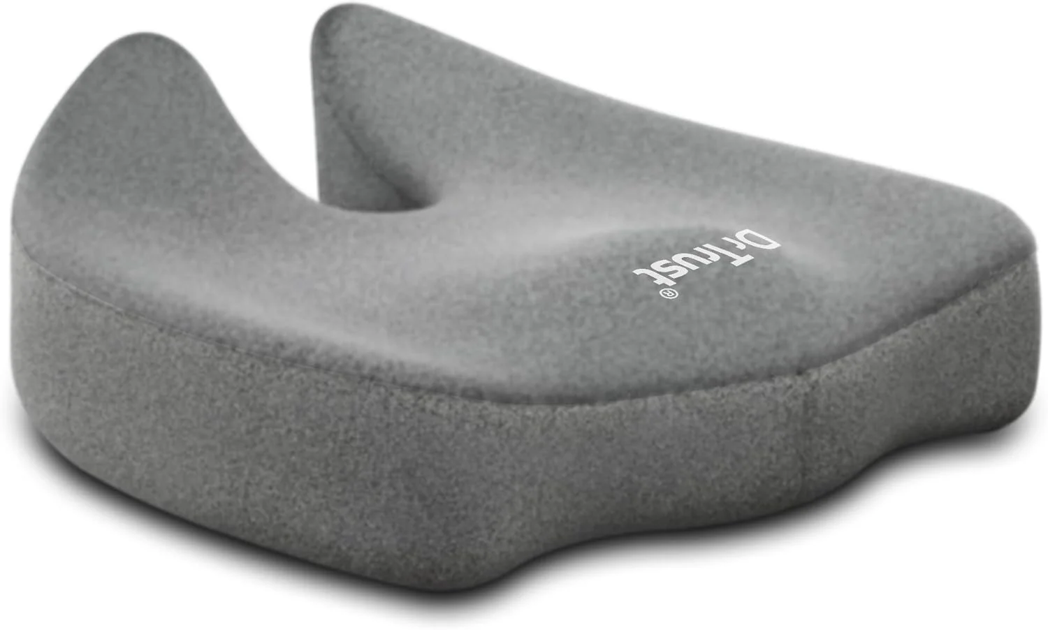 بالشتک صندلی طبی دکتر تراست آمریکا مدل Pro 370 برای خودرو، اداره، منزل، راحتی نشستن، طراحی شده برای تسکین درد کمر، لگن، ران و سیاتیک (تک عددی) تا 100 کیلوگرم