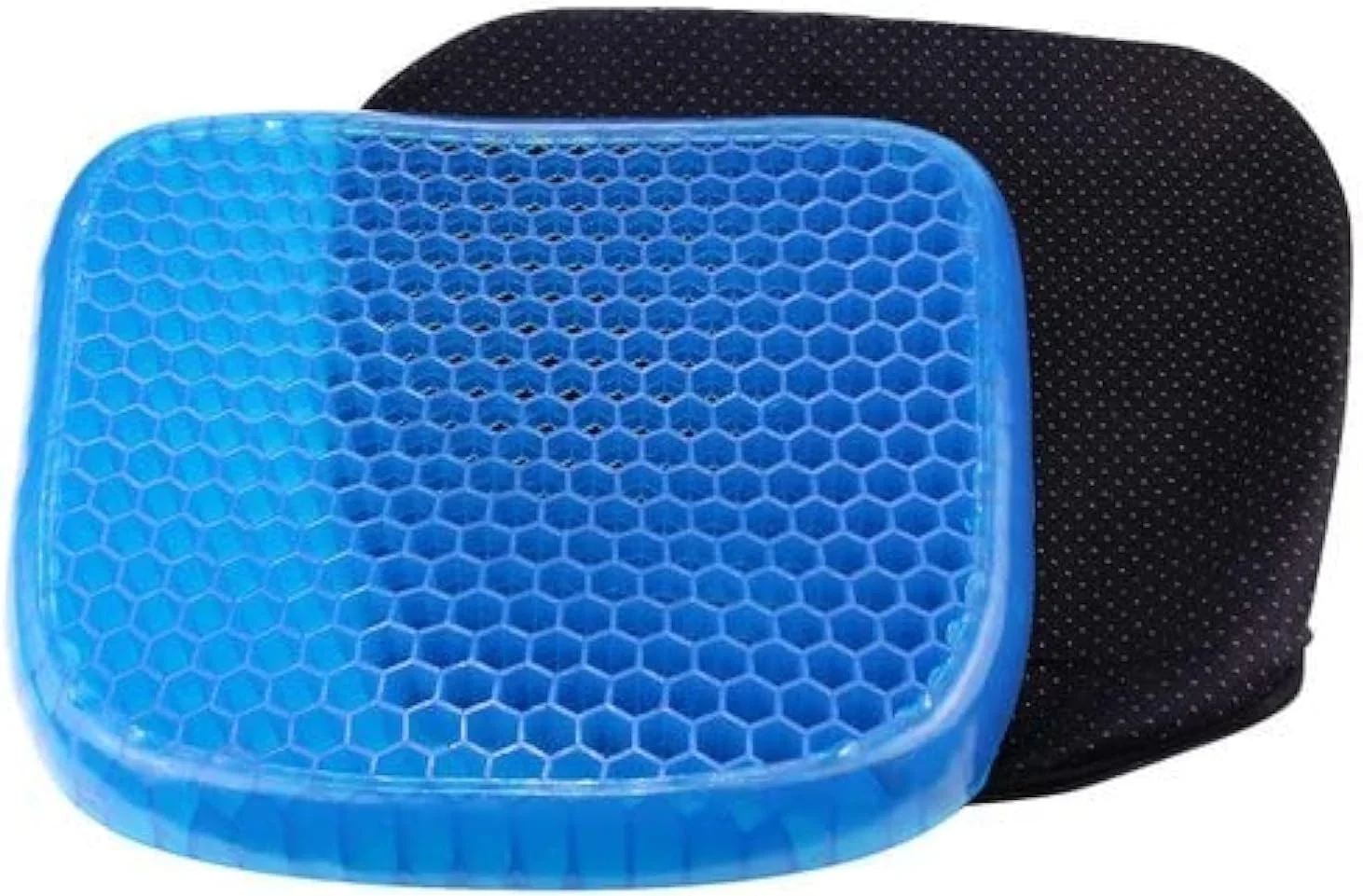 بالشتک صندلی ژله ای، بالشتک صندلی اداری با روکش ضد لغزش، لانه زنبوری قابل تنفس، تسکین درد، بالشتک جعبه تخم مرغ برای صندلی اداری، خودرو، ویلچر