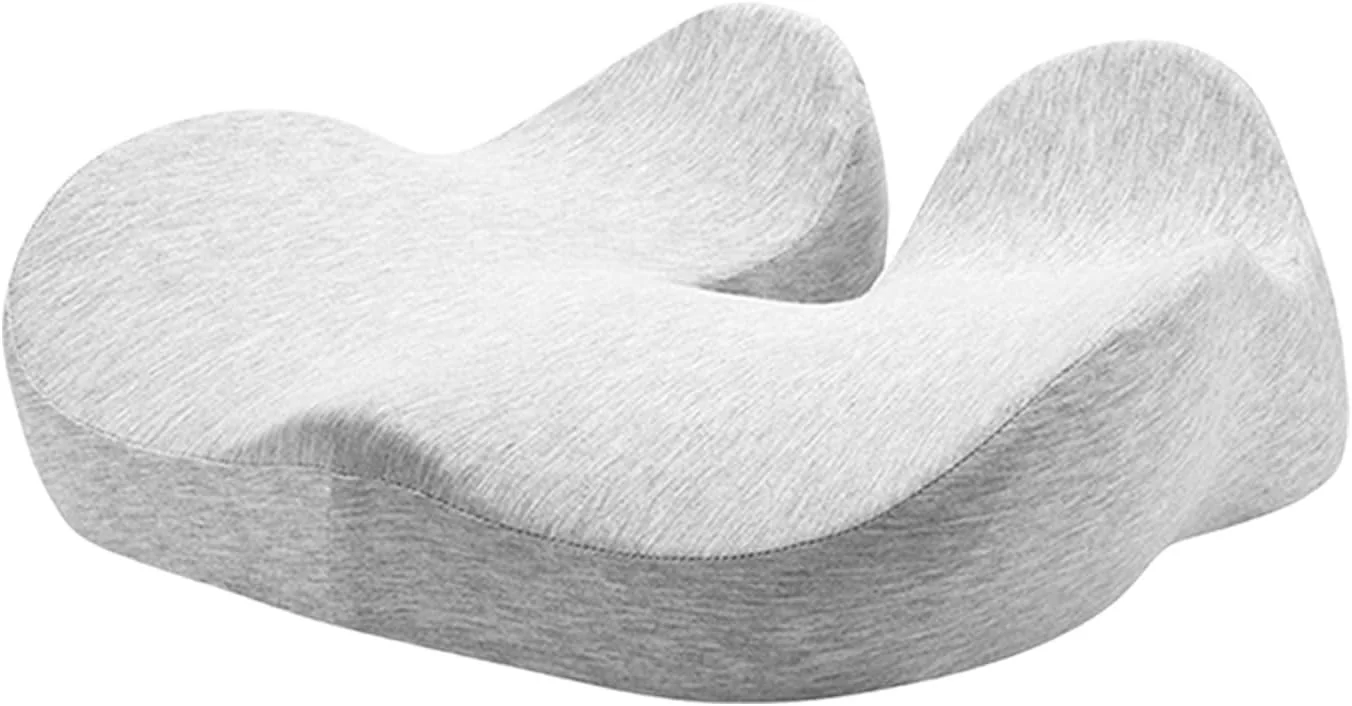 بالشتک صندلی فوم حافظه دار ارگونومیک برای صندلی ماشین اداری، دنبالچه و تراز با روکش قابل شستشو