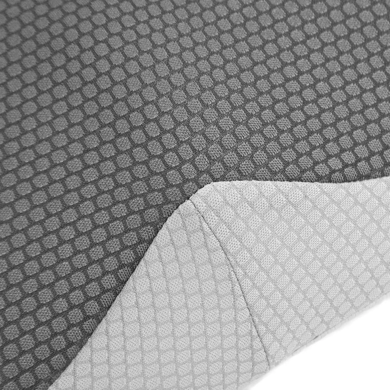 بالشتک فوم حافظه دار Fafeicy برای صندلی اداری با بند قابل تنظیم برای تسکین درد دنبالچه و سیاتیک و پشتیبانی راحت (خاکستری تیره)