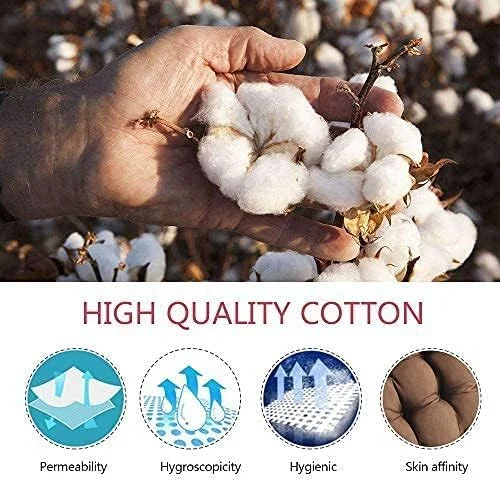 بالشتک صندلی، کوسن صندلی نرم و ممتاز برای صندلی ناهار خوری، باغ، اداره، اتاق نشیمن 38x38 سانتی متر