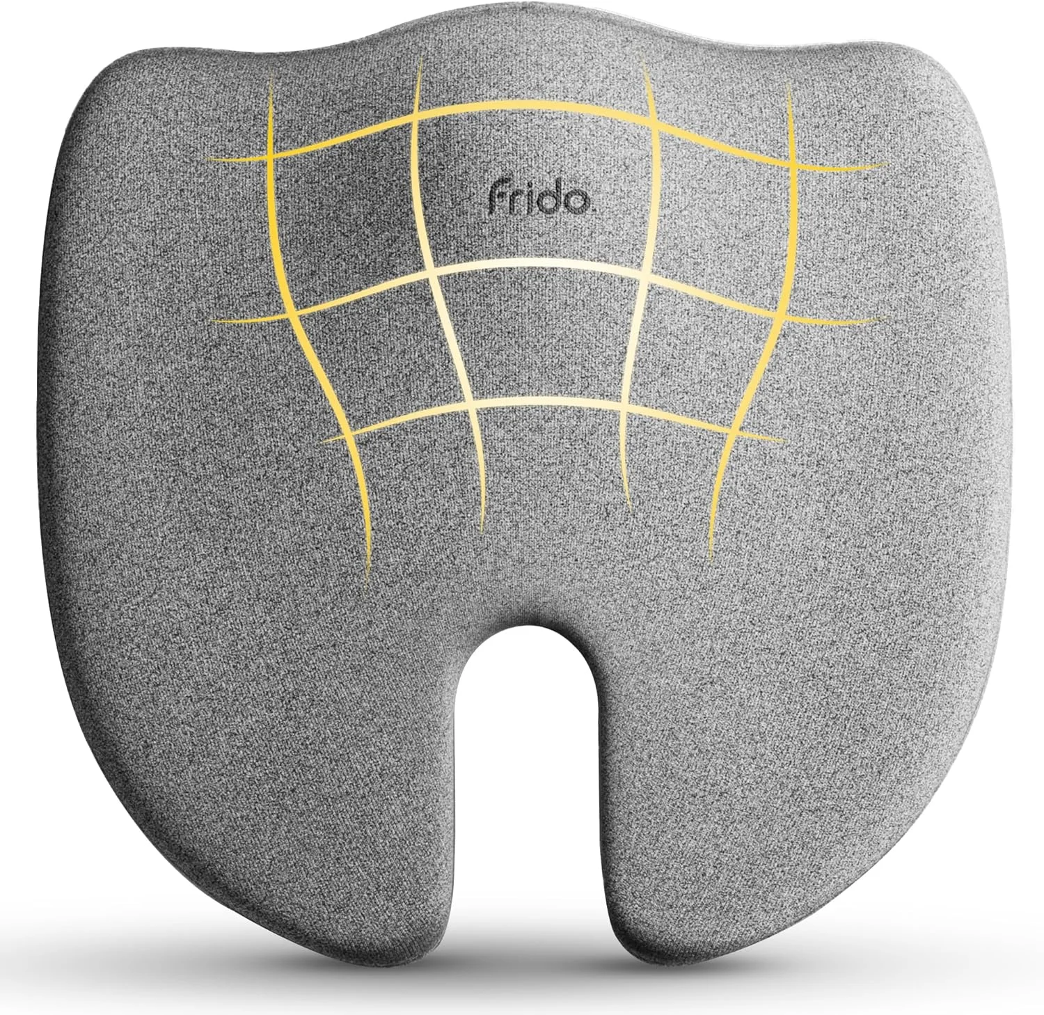 بالشتک صندلی حرفه ای فریدومناسب برای باسن | دنبالچه | درد سیاتیک | طراحی ارگونومیک فوم با چگالی بالا | بالشتک کانتوری برای صندلی های اداری/خانگی | تا 100 کیلوگرم