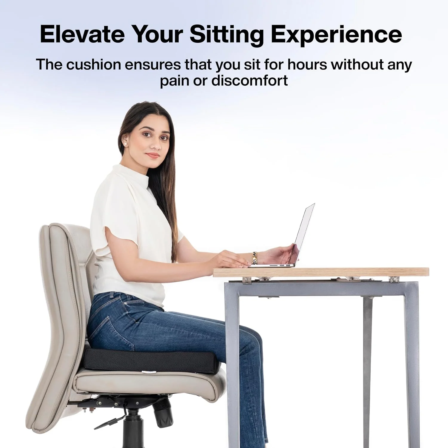 بالشتک صندلی FOVERA برای صندلی - بالشتک سه لایه فوم برای صندلی اداری، خانگی و صندلی خودرو - برای پشتیبانی از کمر و استخوان نشیمنگاه برای نشستن راحت (سایز M - 40x40x6.3 سانتی متر، مشکی) بالشتک صندلی FOVERA برای صندلی - بالشتک سه لایه فوم برای صندلی اداری، خانگی و صندلی خودرو - برای پشتیبانی از کمر و استخوان نشیمنگاه برای نشستن راحت (سایز M - 40x40x6.3 سانتی متر، مشکی)