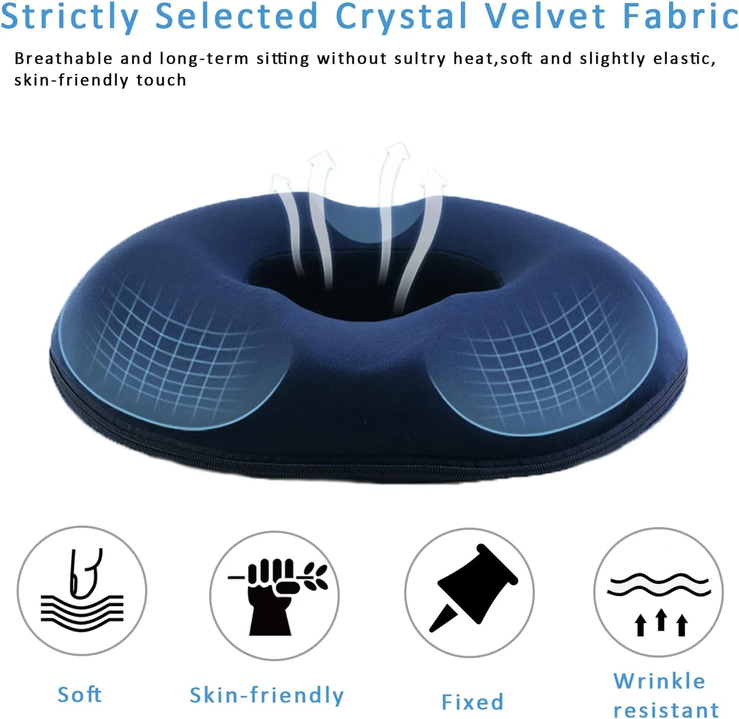 بالشتک دوناتی گلوکلاز، بالشتک فوم حافظهدار دنبالچه، پد صندلی ماساژور، بالشتک ارتوپدی برای ماشین، اداره، مناسب برای یوگا و تسکین درد بالشتک دوناتی گلوکلاز، بالشتک فوم حافظهدار دنبالچه، پد صندلی ماساژور، بالشتک ارتوپدی برای ماشین، اداره، مناسب برای یوگا و تسکین درد