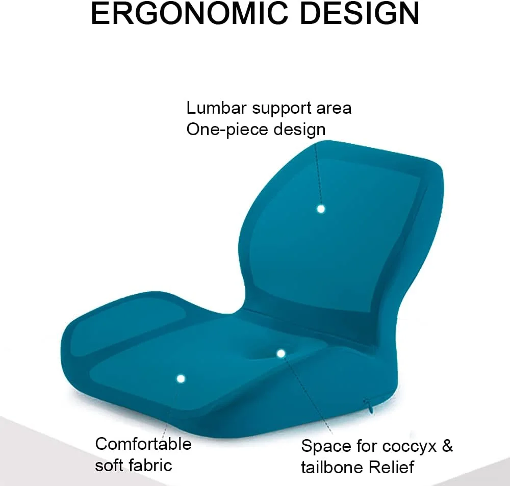 ست کوسن صندلی و پشتی طبی گلوکلاز، فوم حافظه دار، ارگونومیک، مناسب برای صندلی اداری، خودرو، کامیون، تسکین درد کمر، دنبالچه و سیاتیک (سبز) ست کوسن صندلی و پشتی طبی گلوکلاز، فوم حافظه دار، ارگونومیک، مناسب برای صندلی اداری، خودرو، کامیون، تسکین درد کمر، دنبالچه و سیاتیک (سبز)