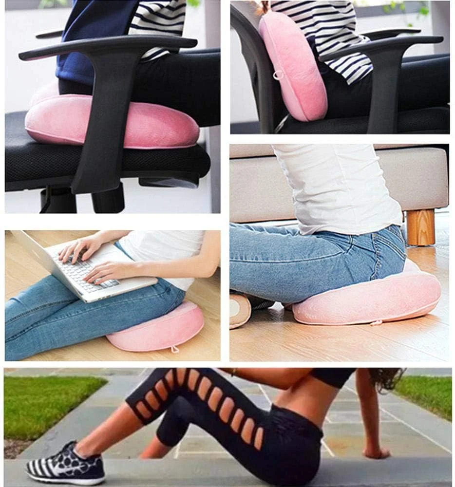 بالشتک صندلی ارتوپدی برای تسکین دنبالچه و سیاتیک، تاشو، قابل حمل، ارگونومیک، پشتیبانی از کمر، فوم حافظه دار، بالشتک راحت برای نیمکت، صندلی ماشین، صندلی اداری، مبل، یوگا بالشتک صندلی ارتوپدی برای تسکین دنبالچه و سیاتیک، تاشو، قابل حمل، ارگونومیک، پشتیبانی از کمر، فوم حافظه دار، بالشتک راحت برای نیمکت، صندلی ماشین، صندلی اداری، مبل، یوگا