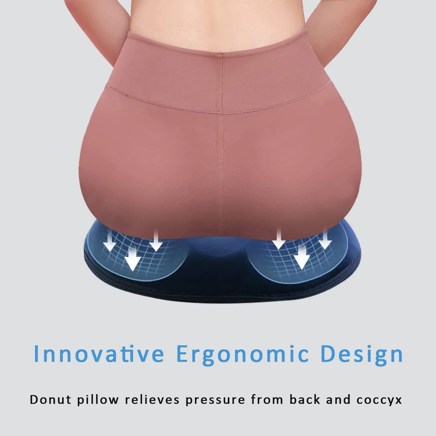 بالشتک دوناتی گلوکلاز، بالشتک فوم حافظهدار دنبالچه، پد صندلی ماساژور، بالشتک ارتوپدی برای ماشین، اداره، مناسب برای یوگا و تسکین درد بالشتک دوناتی گلوکلاز، بالشتک فوم حافظهدار دنبالچه، پد صندلی ماساژور، بالشتک ارتوپدی برای ماشین، اداره، مناسب برای یوگا و تسکین درد