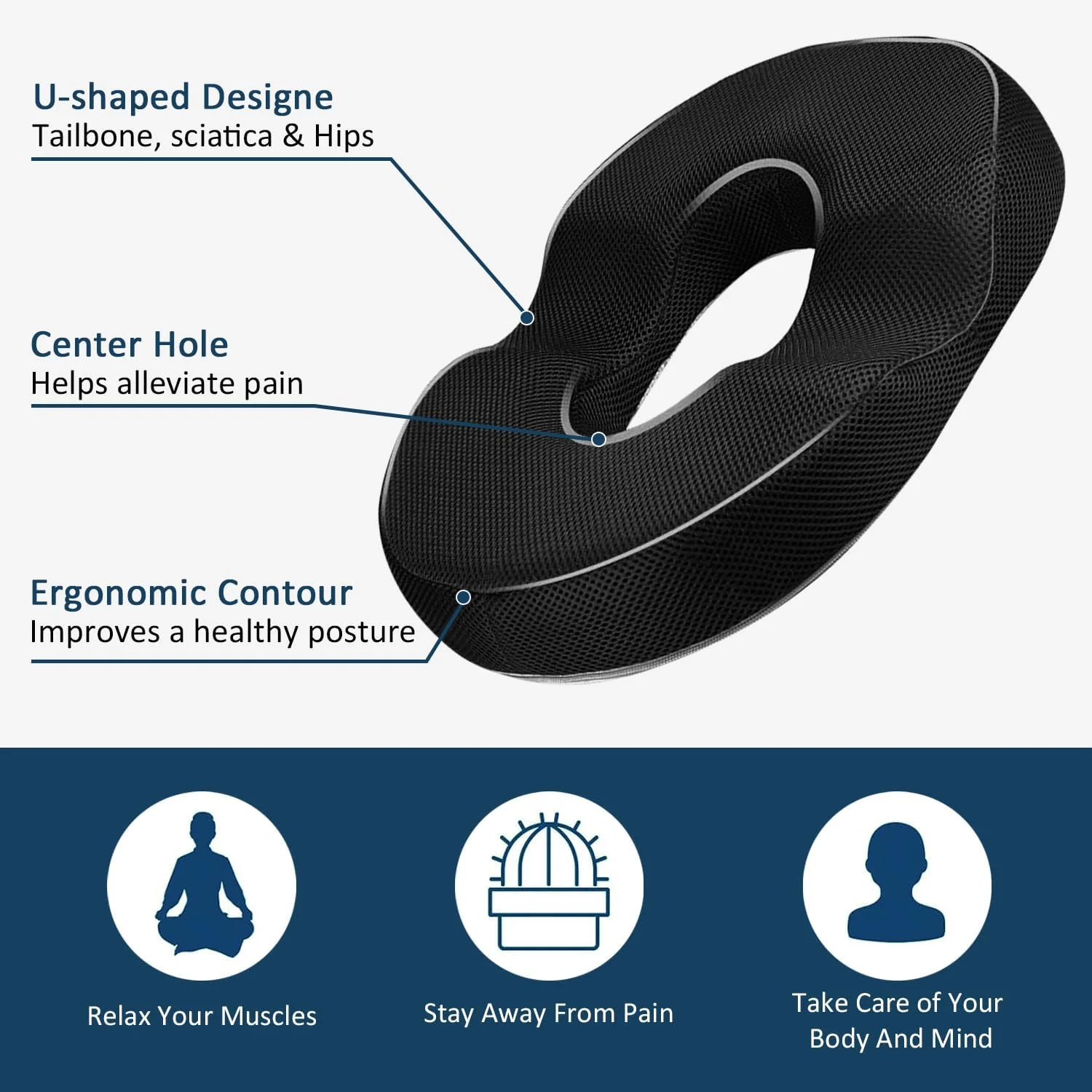 بالشتک دوناتی گلوکلاز، پد نشیمن ژله ای دنبالچه برای صندلی اداری، ماشین، مناسب آقایان، بانوان، فضای باز، داخل خانه، اتاق خواب، ویلچر، هواپیما بالشتک دوناتی گلوکلاز، پد نشیمن ژله ای دنبالچه برای صندلی اداری، ماشین، مناسب آقایان، بانوان، فضای باز، داخل خانه، اتاق خواب، ویلچر، هواپیما