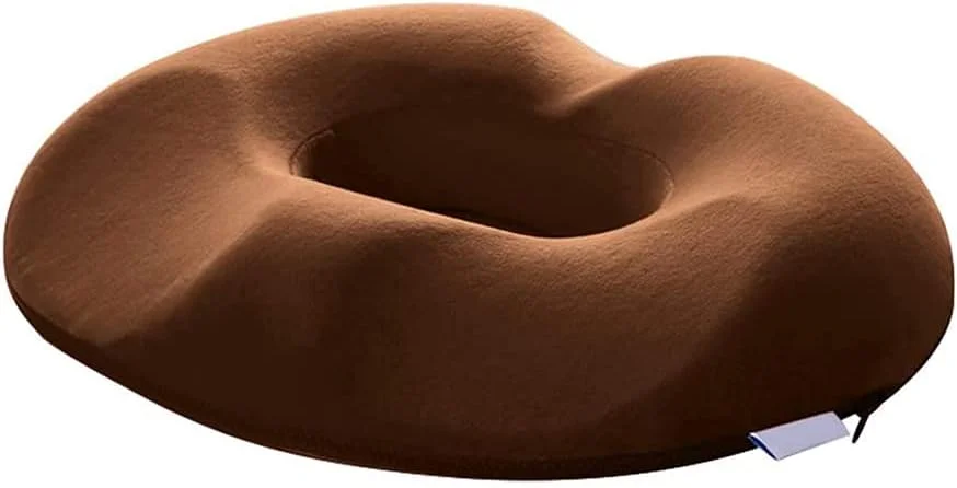 بالشتک دنبالچه گرد HZGLPX، بالشتک صندلی فوم بسیار راحت برای تسکین درد ناشی از بواسیر، زخم بستر، استخوان دنبالچه، جراحی ارتوپدی پس از زایمان