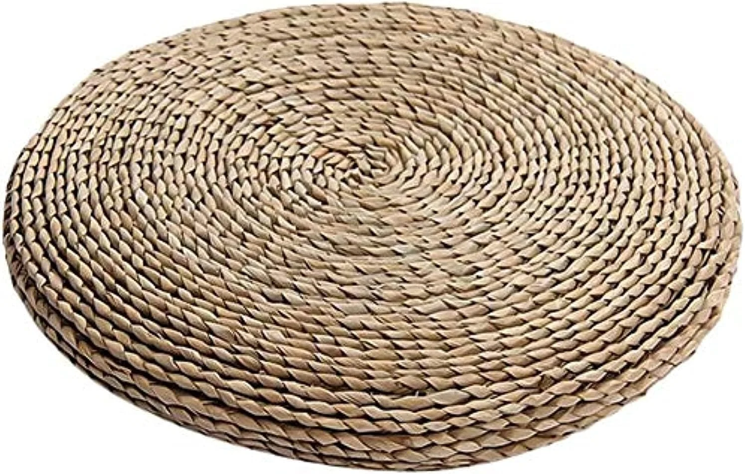 بالشتک صندلی به سبک ژاپنی، پوف گرد، پد صندلی تاتامی، بالش صندلی یوگا، زیرانداز بافتنی (بژ، قهوه ای روشن) در اندازه های S و M بالشتک صندلی به سبک ژاپنی، پوف گرد، پد صندلی تاتامی، بالش صندلی یوگا، زیرانداز بافتنی (بژ، قهوه ای روشن) در اندازه های S و M