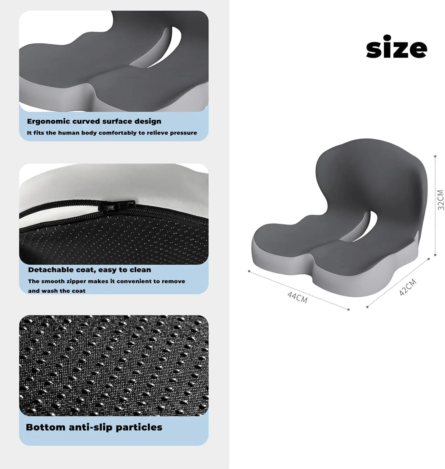 بالشتک صندلی پریمیوم نوو، بالشتک صندلی پریمیوم نوولوکس، بالشتک صندلی یکپارچه L شکل فوم حافظه دار ارگونومیک، پد صندلی اداری، بالشتک صندلی Soothe+، ضد لغزش، روکش قابل شستشو در ماشین لباسشویی (G) بالشتک صندلی پریمیوم نوو، بالشتک صندلی پریمیوم نوولوکس، بالشتک صندلی یکپارچه L شکل فوم حافظه دار ارگونومیک، پد صندلی اداری، بالشتک صندلی Soothe+، ضد لغزش، روکش قابل شستشو در ماشین لباسشویی (G)