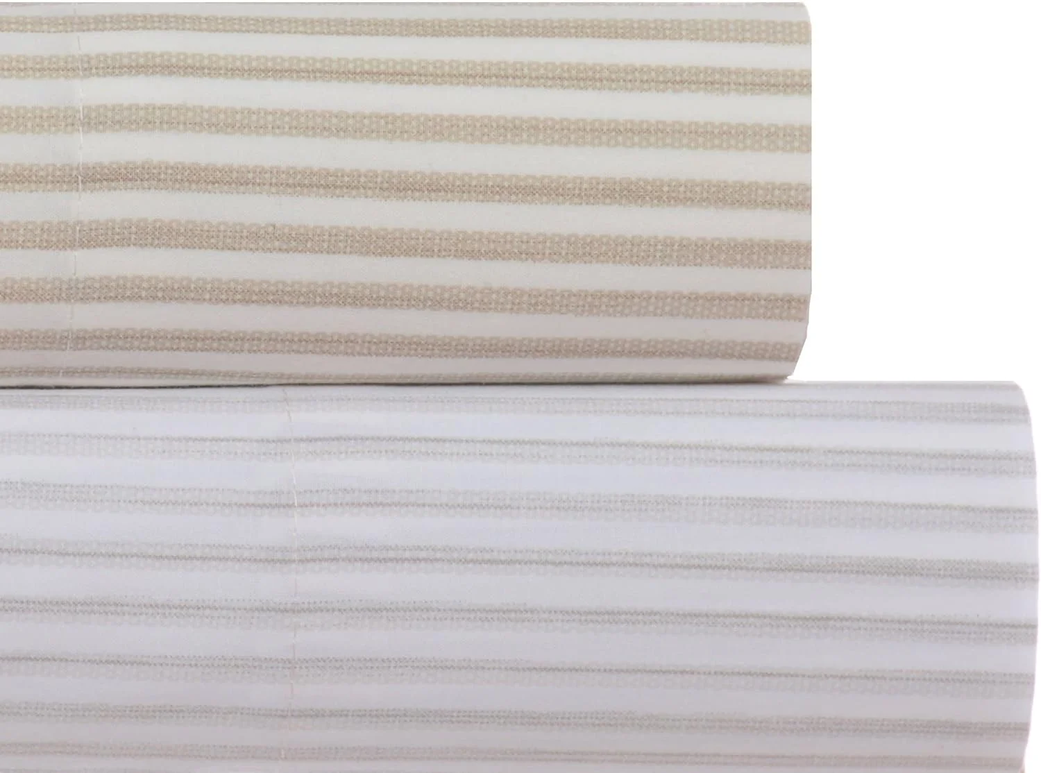 ست ملحفه راه راه ساحلی پالوما تامی باهاما مدل 212696، خاکستری ابری، کینگ