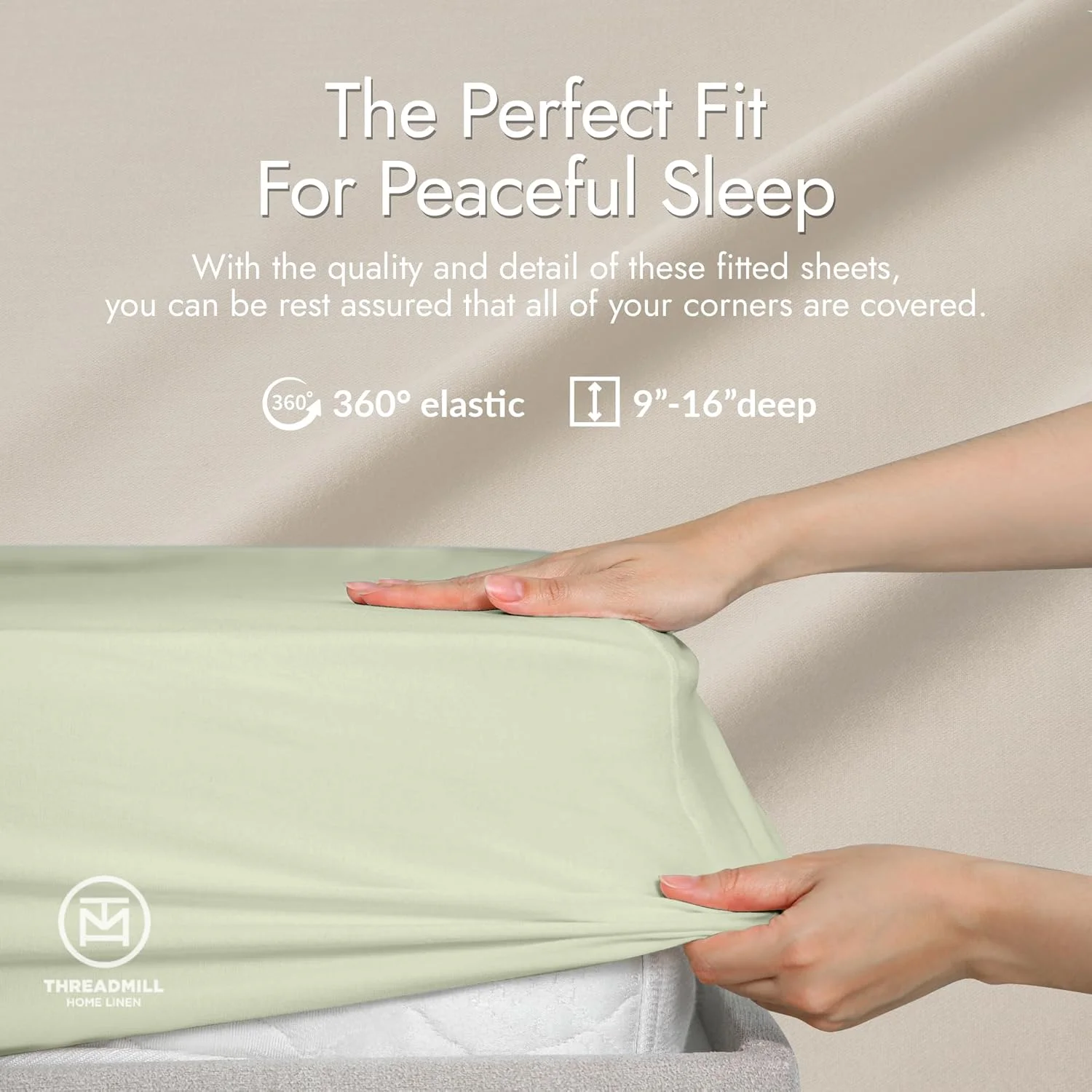 ملحفه بامبو کینگ سایز کالیفرنیا مناسب تخت کینگ سایز کالیفرنیا، ست ملحفه 4 تکه سبز مریم گلی - نرم و ابریشمی، سبک وزن، تنفس پذیر - جیب عمیق 16 اینچی - ملحفه های خنک کننده و ضد رطوبت