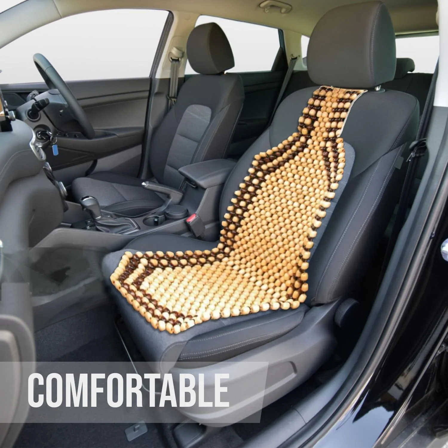 بالشتک صندلی مهره دار چوبی زنتو دیلز برای راحتی