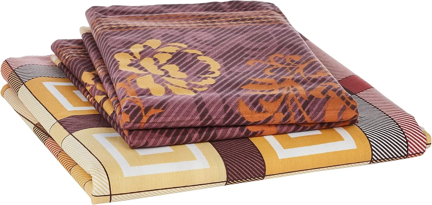 ست ملحفه تختخواب دونفره سویام Sparkle Collection، چند رنگ، 260 در 270 سانتی متر، Kf-1245