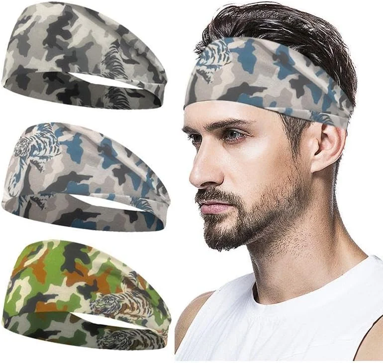 ست ۳ عددی هدبند مردانه و زنانه، مناسب ورزش، باشگاه، یوگا و تمرینات، هدبند کشی نازک