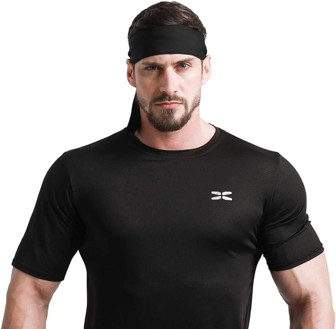 هدبند ورزشی مدل گره ای جاذب عرق مناسب تنیس، بسکتبال، دویدن، سافت بال، تمرینات ورزشی، هدبند یونی‌سکس