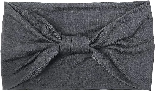 هدبند پهن زنانه، هدبند ورزشی چند منظوره مشکی، سربند شیک، هدبندهای ضخیم بوهو، هدبندهای تنفسی سبک وزن با قابلیت جذب عرق، هدبند بزرگ ورزشی یوگا، اکسسوری مو (بسته 4 عددی)