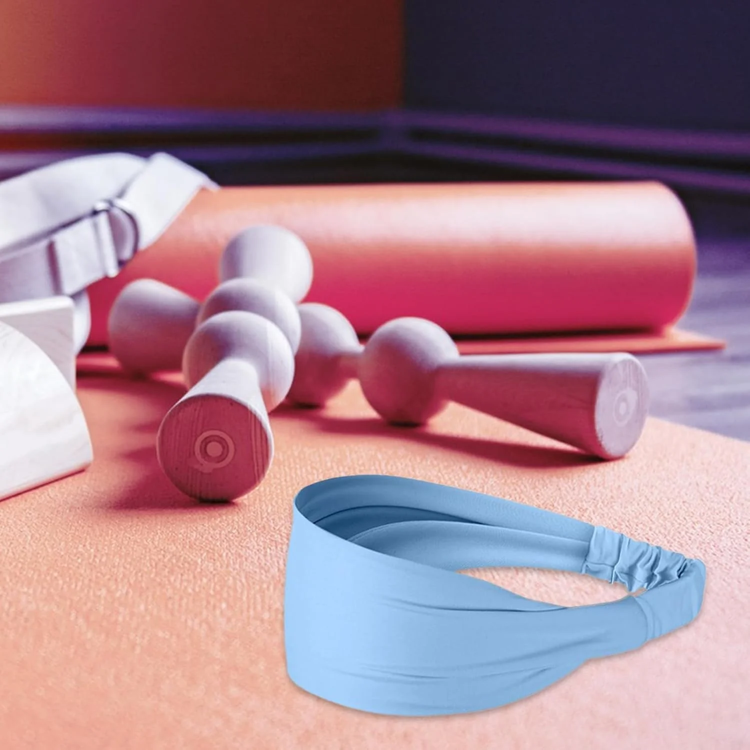 هدبند پهن زنانه، هدبند ورزشی یوگا، مناسب دویدن، ورزش، باشگاه - جذب کننده رطوبت، کشسان، مناسب کمپینگ، دوچرخه سواری، تنیس، گلف، پیاده روی، باشگاه