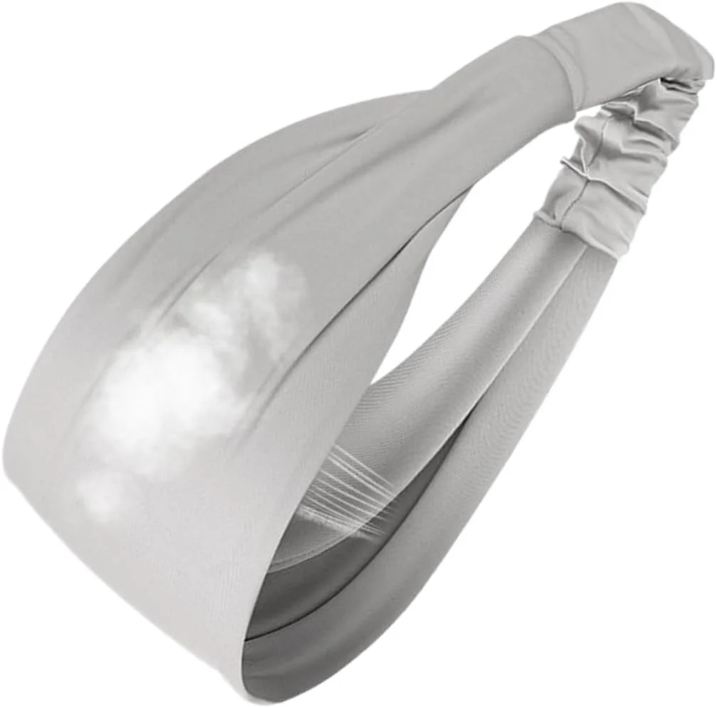 هدبند خنک کننده - هدبند ورزشی برای یوگا - هدبند عرق گیر ورزشی نرم و کشسان برای دویدن، تناسب اندام، باشگاه، دوچرخه سواری، تنیس، کمپینگ، پیاده روی و دوچرخه سواری