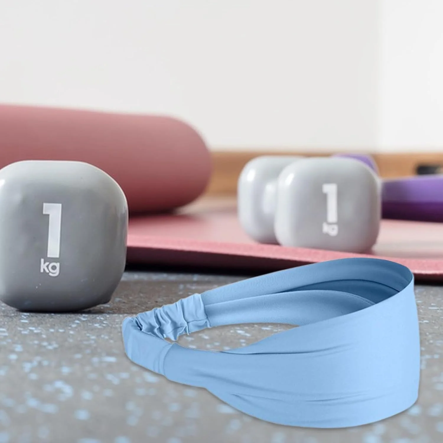 هدبند ورزشی خنک کننده، هدبند عرق گیر برای تمرین، هدبند رطوبت گیر برای ورزش، یوگا، دوچرخه سواری، گلف، کمپینگ، پیاده روی، باشگاه