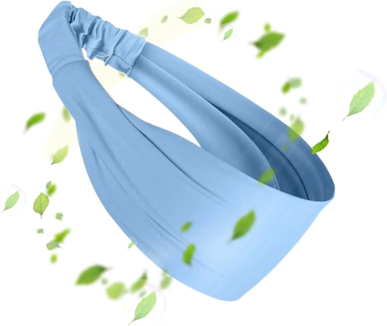 هدبند ورزشی خنک کننده | هدبند عرق گیر خنک کننده برای تمرین، هدبند ورزشی نرم و کشسان با قابلیت جذب رطوبت برای یوگا، دویدن، پیاده روی، کمپینگ، گلف، تنیس، دوچرخه سواری و تناسب اندام