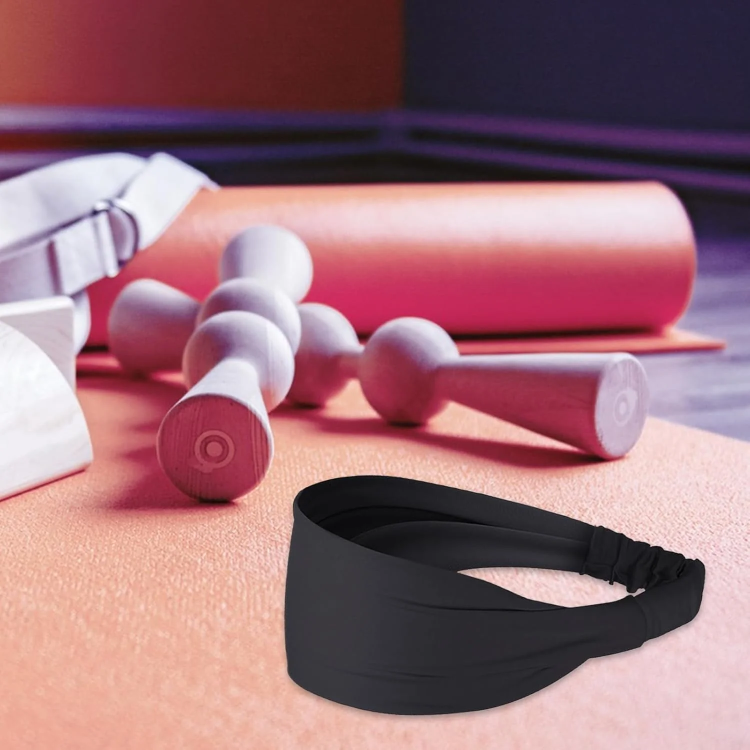 هدبند پهن زنانه | هدبند خنک کننده عرق گیر برای تمرین - هدبند کشی رطوبت گیر برای دویدن، کمپینگ، دوچرخه سواری، تنیس، گلف، پیاده روی، باشگاه