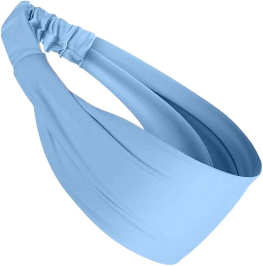 هدبند خنک کننده، هدبند عرق گیر خنک کننده برای تمرین - هدبند عرق گیر کشسان رطوبت گیر برای کمپینگ، دوچرخه سواری، تنیس، گلف، پیاده روی، باشگاه