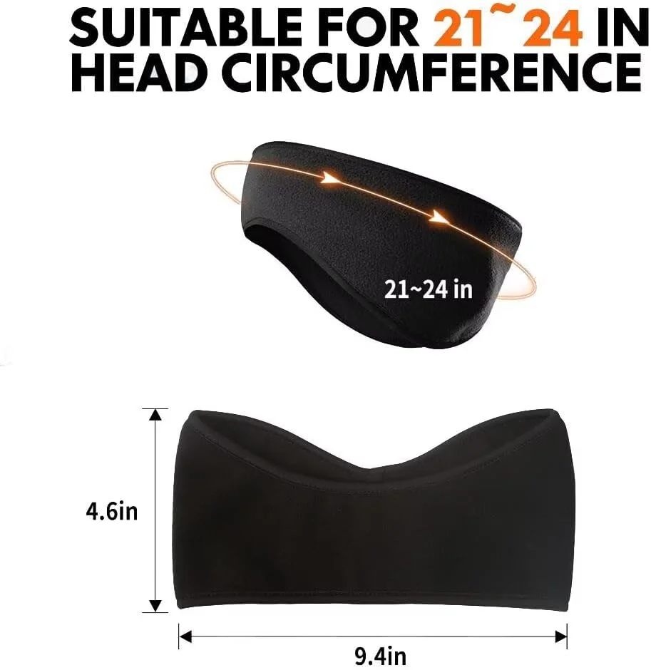 هدبند پشمی گرم، گوش گیر برای محافظت از گوش در طول فعالیت های ورزشی در فضای باز