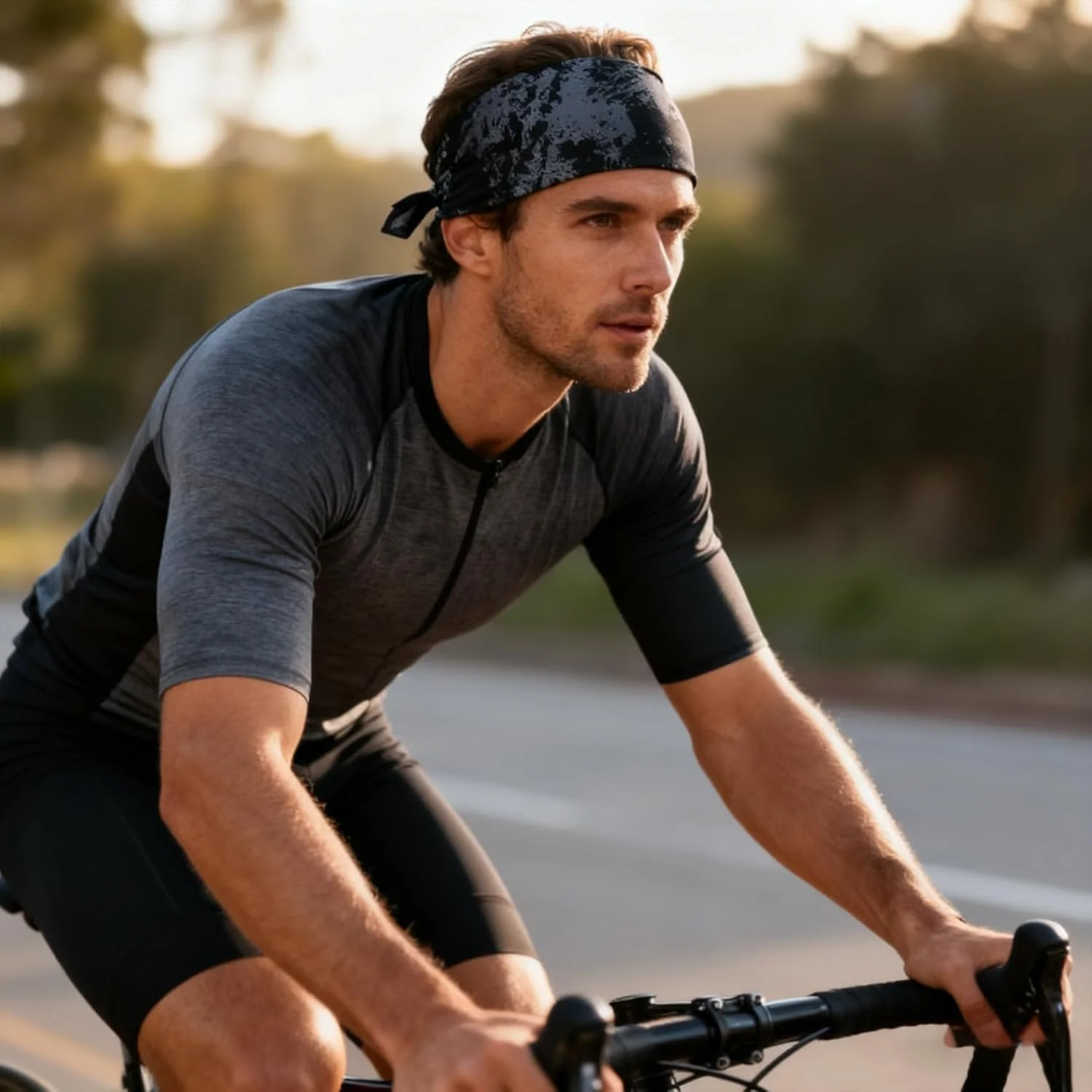 هدبند ورزشی مردانه، هدبند، هدبند، ورزشی، عرق گیر، پیشانی بند، هدبند ضد لغزش، هدبند ورزشی مردانه برای تناسب اندام، دویدن، بسکتبال