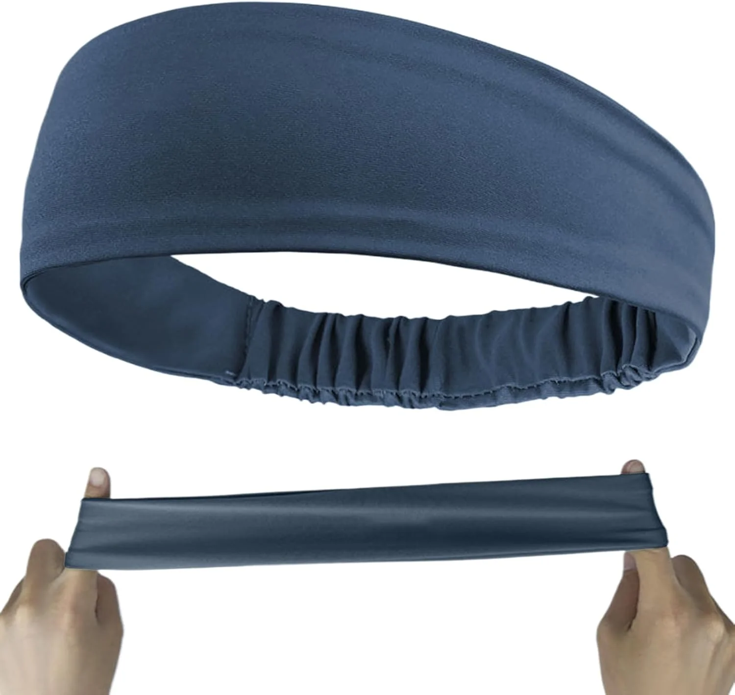 هدبند ورزشی زنانه | هدبند تمرین باشگاه | هدبند عرق گیر ورزشی رطوبت گیر برای تناسب اندام، دویدن، دوچرخه سواری، پیاده روی، فضای باز، فضای سرپوشیده و ساحل برای زنان و مردان