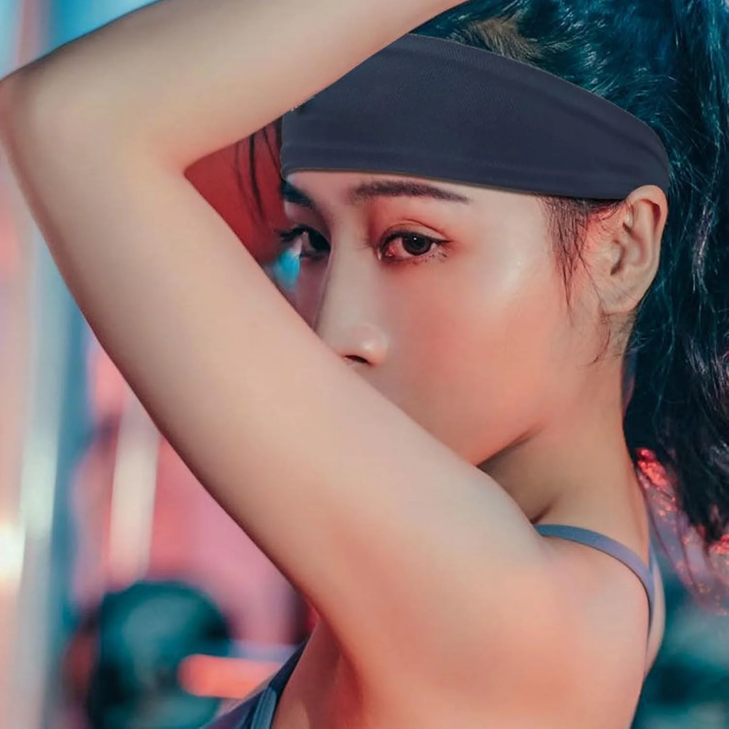 هدبند ورزشی جذب عرق مناسب آقایان و بانوان - مناسب برای تمرینات ورزشی، دویدن، دوچرخه سواری، پیاده روی، فضای باز و داخل سالن