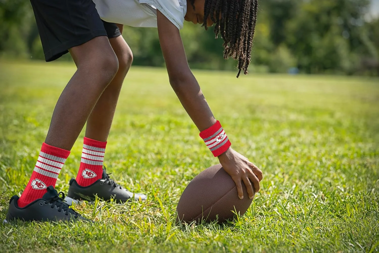 هدبند و مچ بند طرح تیم فوتبال کانزاس سیتی چیفز