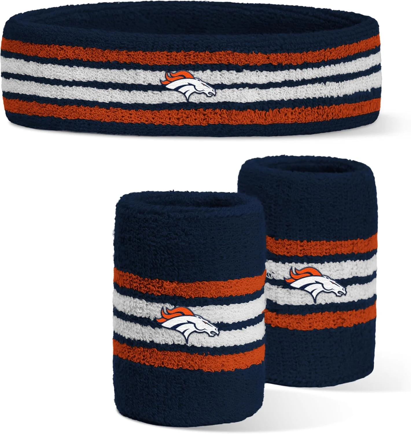 هدبند و مچ بند طرح تیم دنور برونکوز