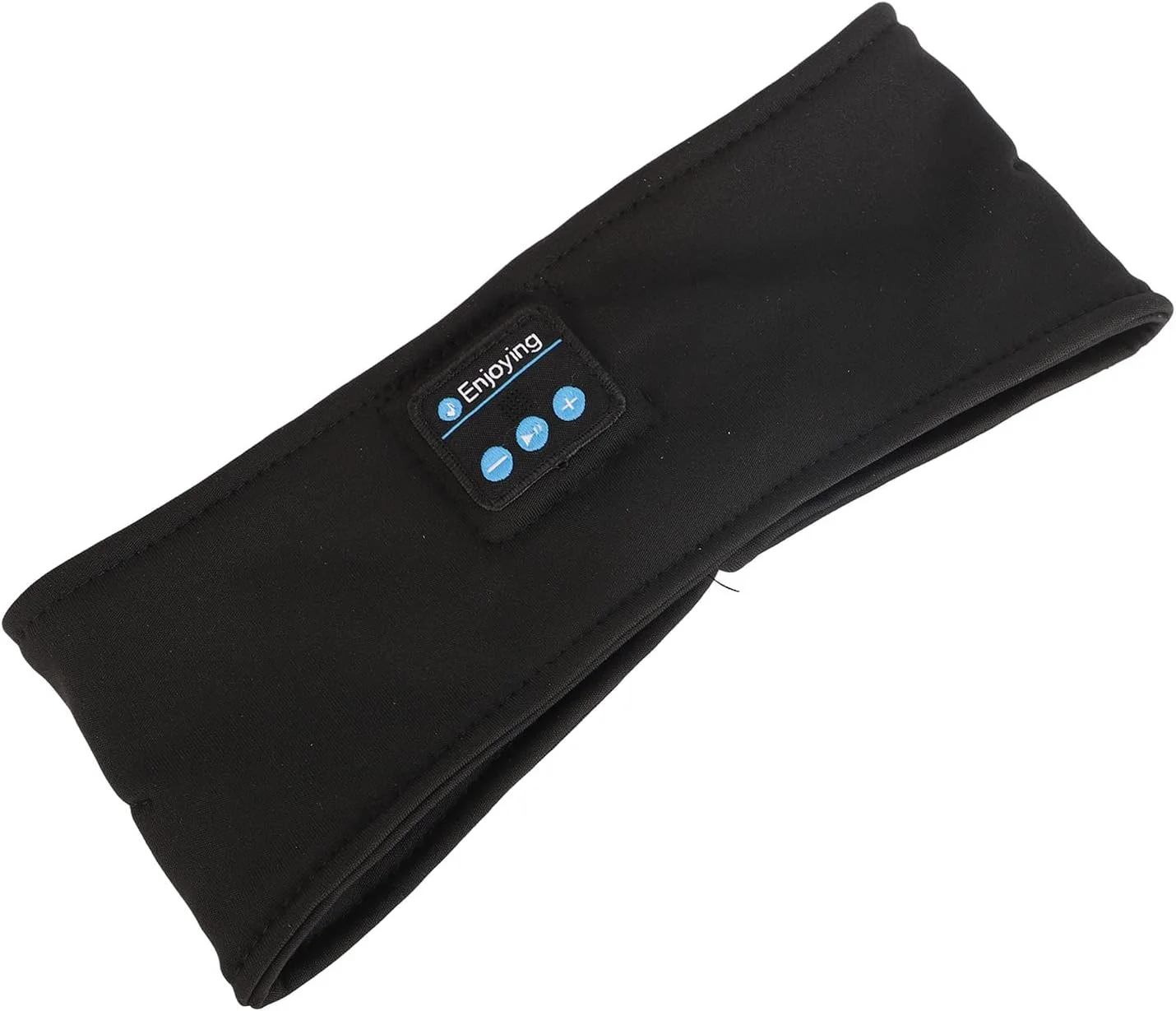 هدبند ورزشی موزیک BT با اسپیکر استریو برای تمرین، دویدن، مسافرت، نایلون سازگار با پوست برای ورزش و خواب، 1 عدد کابل شارژ