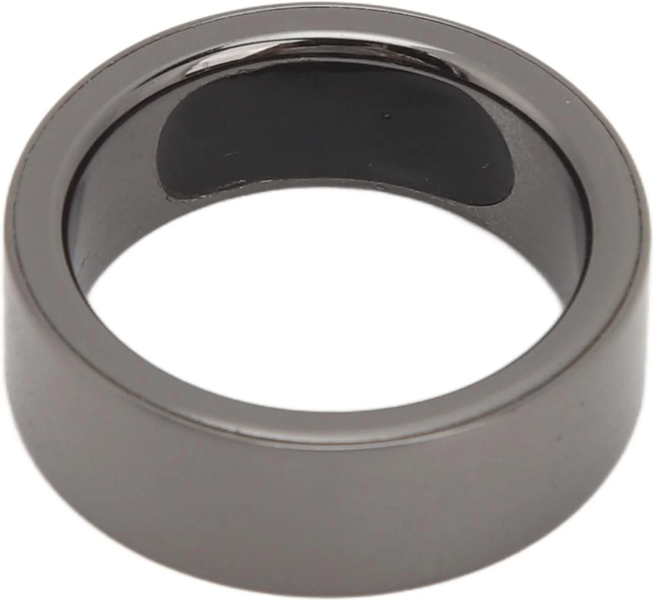 حلقه هوشمند ردیاب سلامتی، حلقه سرامیکی ردیاب تناسب اندام بلوتوثی با قابلیت پایش ضربان قلب، خواب، دما و اکسیژن خون، ضد آب، ردیاب فعالیت های ورزشی قابل استفاده برای موبایل