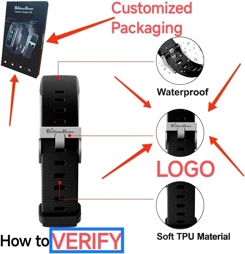 ردیاب تناسب اندام با قابلیت پایش فشار خون، ضربان قلب، اکسیژن خون، فعالیت، خواب و دما، ساعت هوشمند ضدآب IP68، گام شمار برای کودکان، مردان و زنان مدل S5