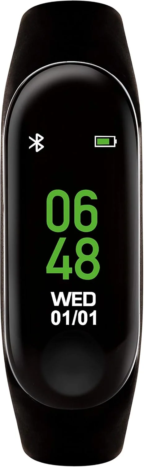 ردیاب فعالیت کودکان CAOLATOR Tikkers، ساعت دیجیتال سیلیکونی مشکی TKS01-0002