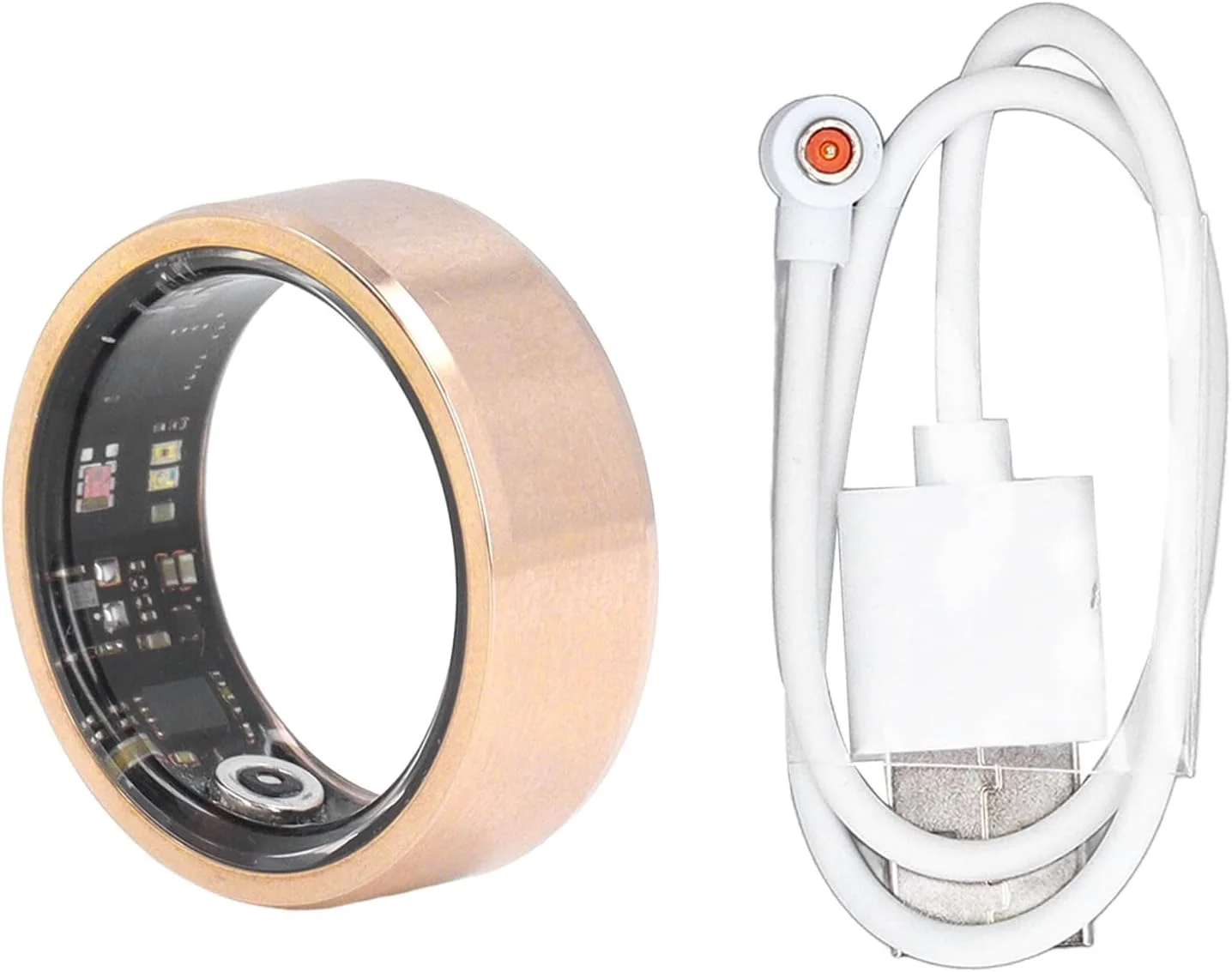 دستبند هوشمند روزانه Cryfokt، ردیابی خواب، ضربان قلب، تناسب اندام، طلایی BT، مقاوم در برابر آب IP68، گام شمار، بازآفرینی زندگی سالم