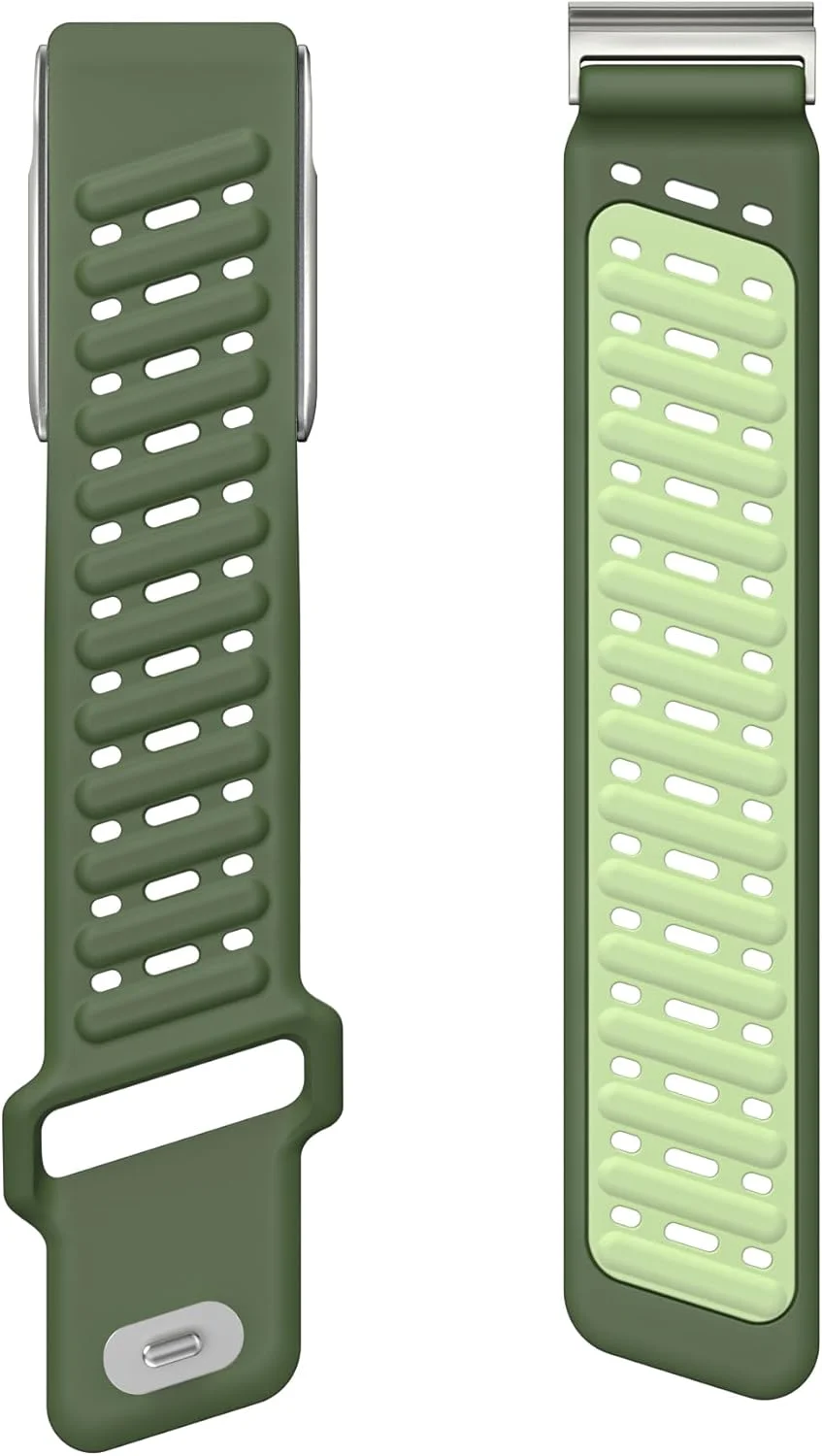 بند سیلیکونی ورزشی جایگزین اصلاح شده دادو سازگار با WHOOP 5.0، One، Peak و Life Fitness Tracker - تنفس پذیر، بادوام و راحت | مناسب برای Whoop Gen 4 نیست