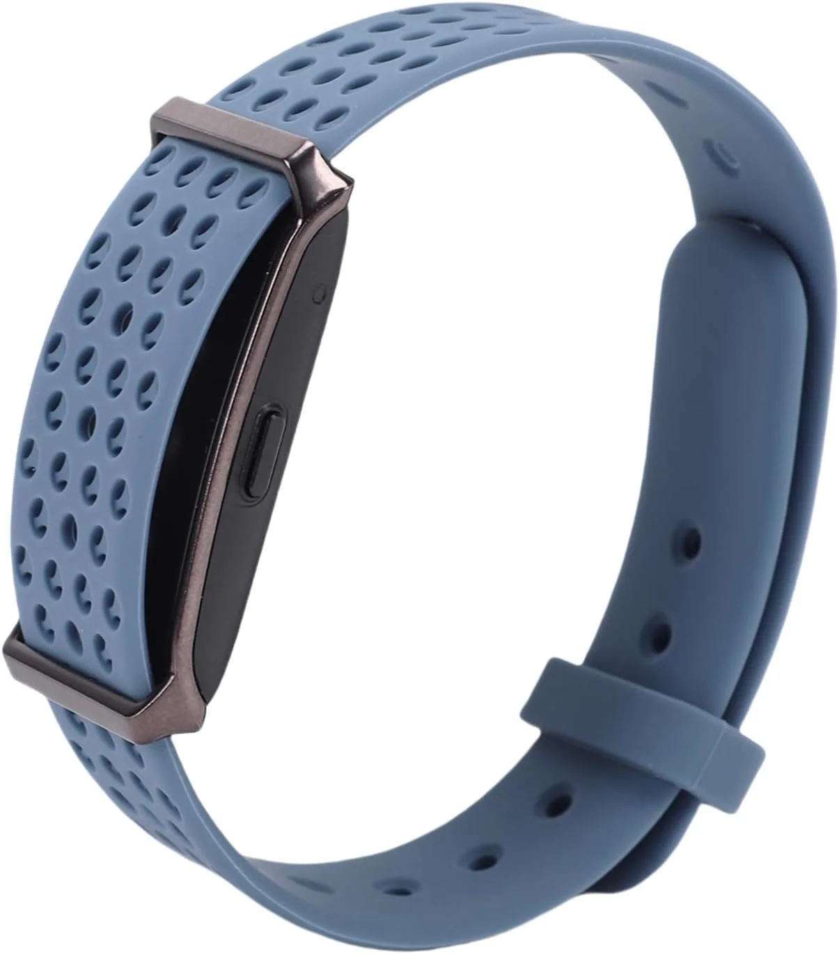 دستبند هوشمند تناسب اندام Dpofirs | عمر باتری 40 روزه، ضد آب تا عمق 10 متر، ردیاب خواب و فعالیت با همگام سازی برنامه، طراحی فوق سبک 22 گرمی برای شنا/دویدن (آبی)