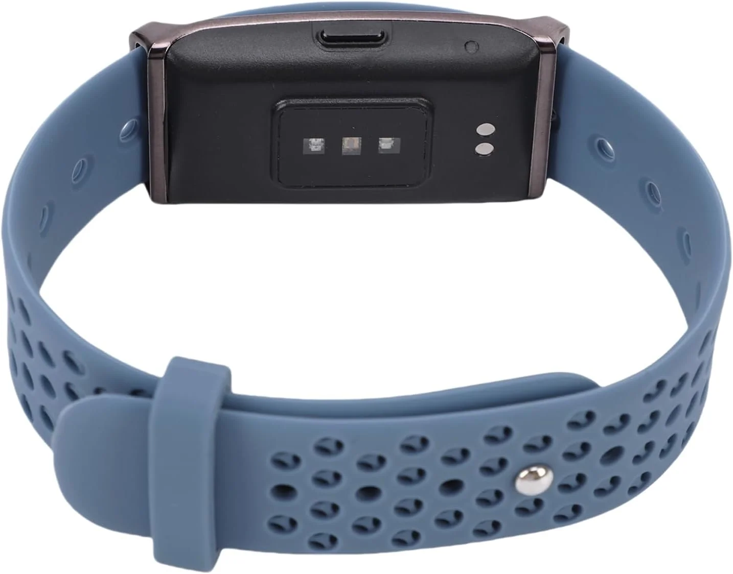 دستبند هوشمند تناسب اندام Dpofirs | عمر باتری 40 روزه، ضد آب تا عمق 10 متر، ردیاب خواب و فعالیت با همگام سازی برنامه، طراحی فوق سبک 22 گرمی برای شنا/دویدن (آبی)