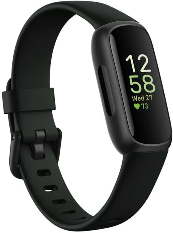 ردیاب فعالیت Fitbit Inspire 3 با عمر باتری تا 10 روز و امتیاز آمادگی روزانه - مشکی/نیمه شب ذن، تک سایز