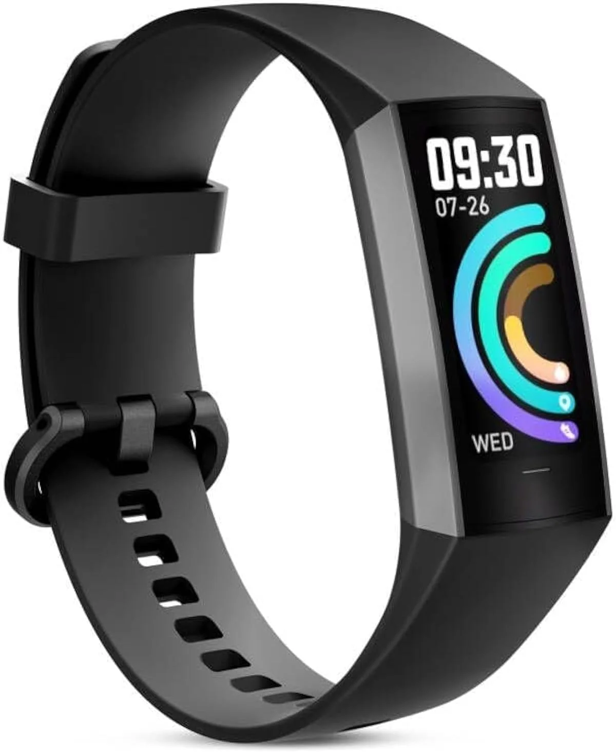 ردیاب تناسب اندام Excefore، ردیاب فعالیت صفحه نمایش رنگی لمسی 1.10 اینچی AMOLED با گام شمار/کالری/کرنومتر، ردیاب سلامت با مانیتور ضربان قلب، ردیاب خواب، ساعت گام شمار برای زنان مردان کودکان